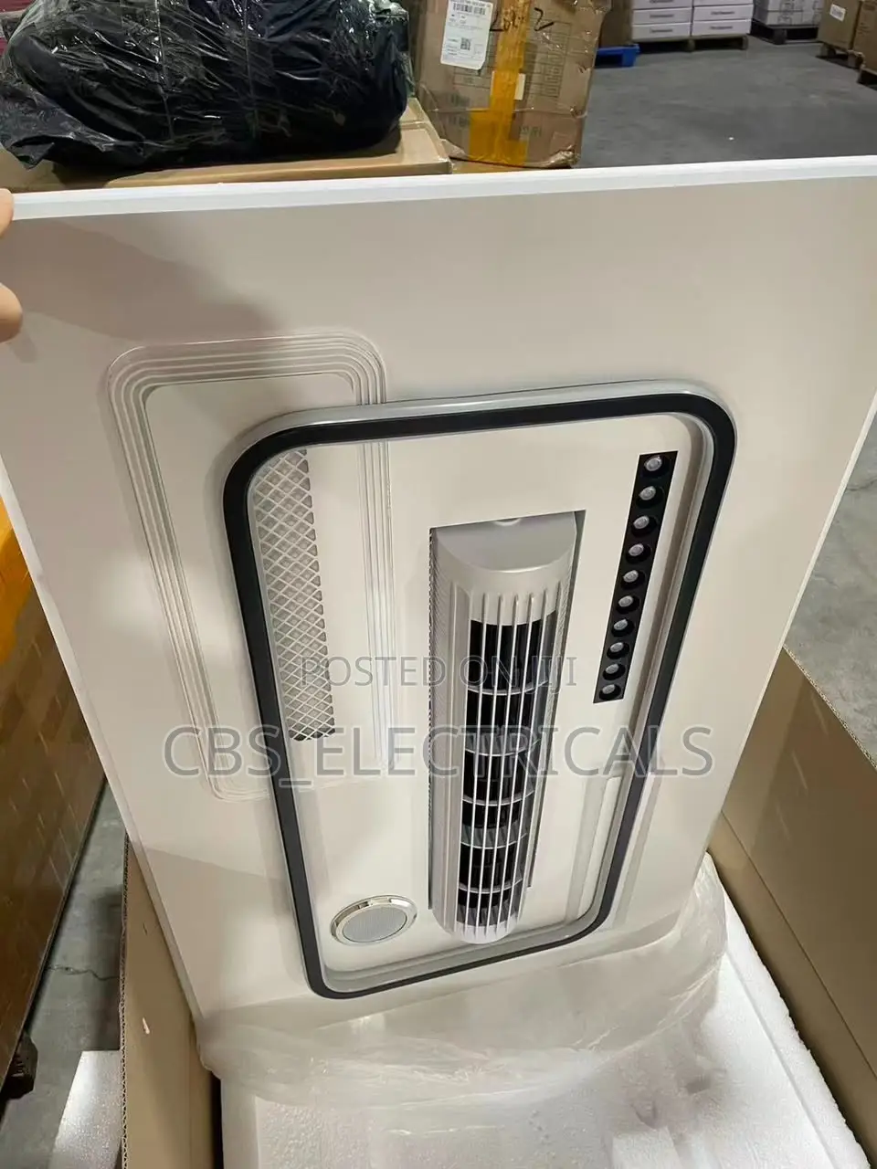 Integrated Smart Bladeless Fan LED Ceiling Light
