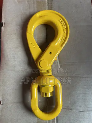10-8 Shurloc Eye Swivel Self-Locking Hook 3.15T