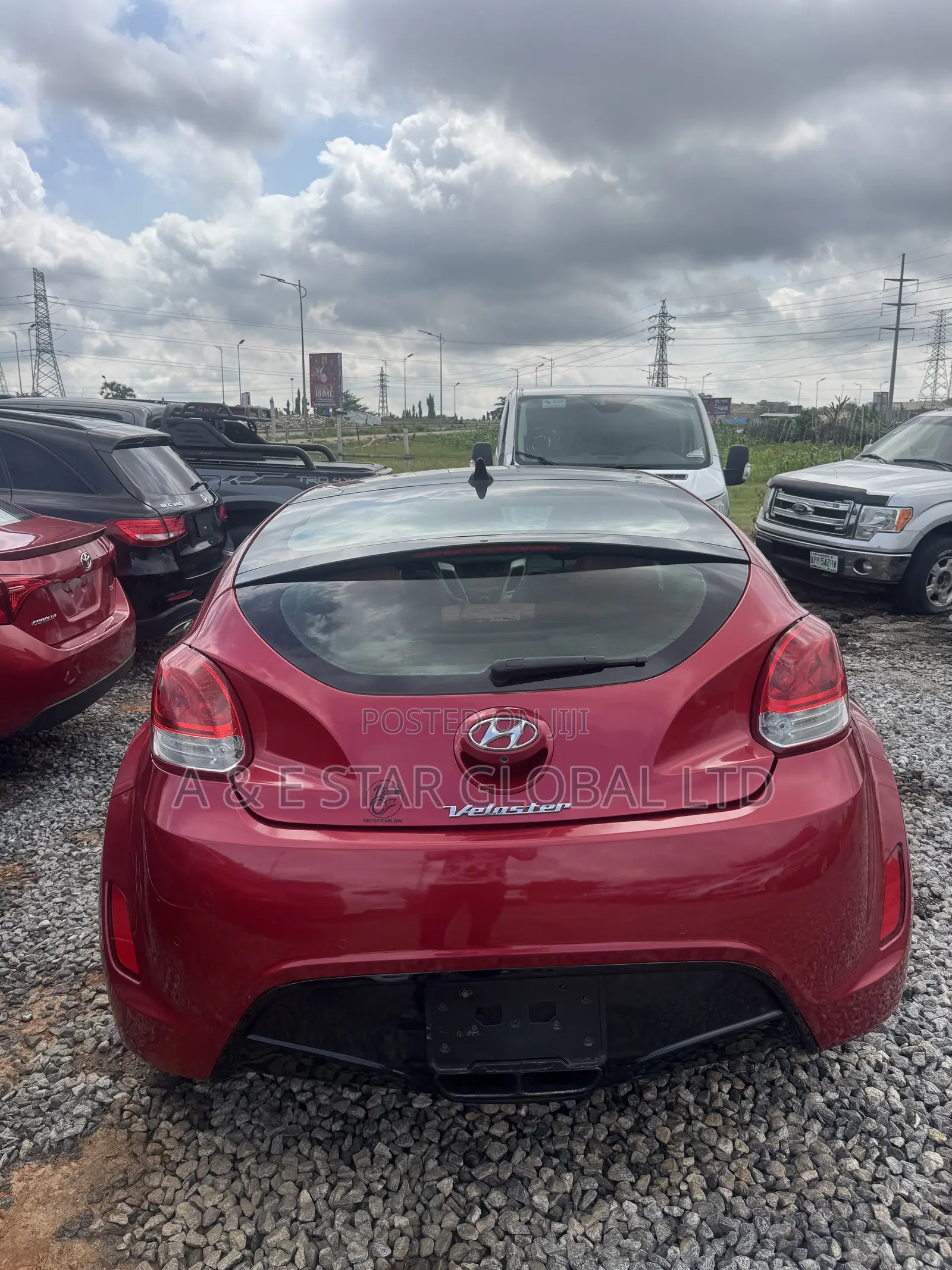 Hyundai Veloster Automatic 2012 Red