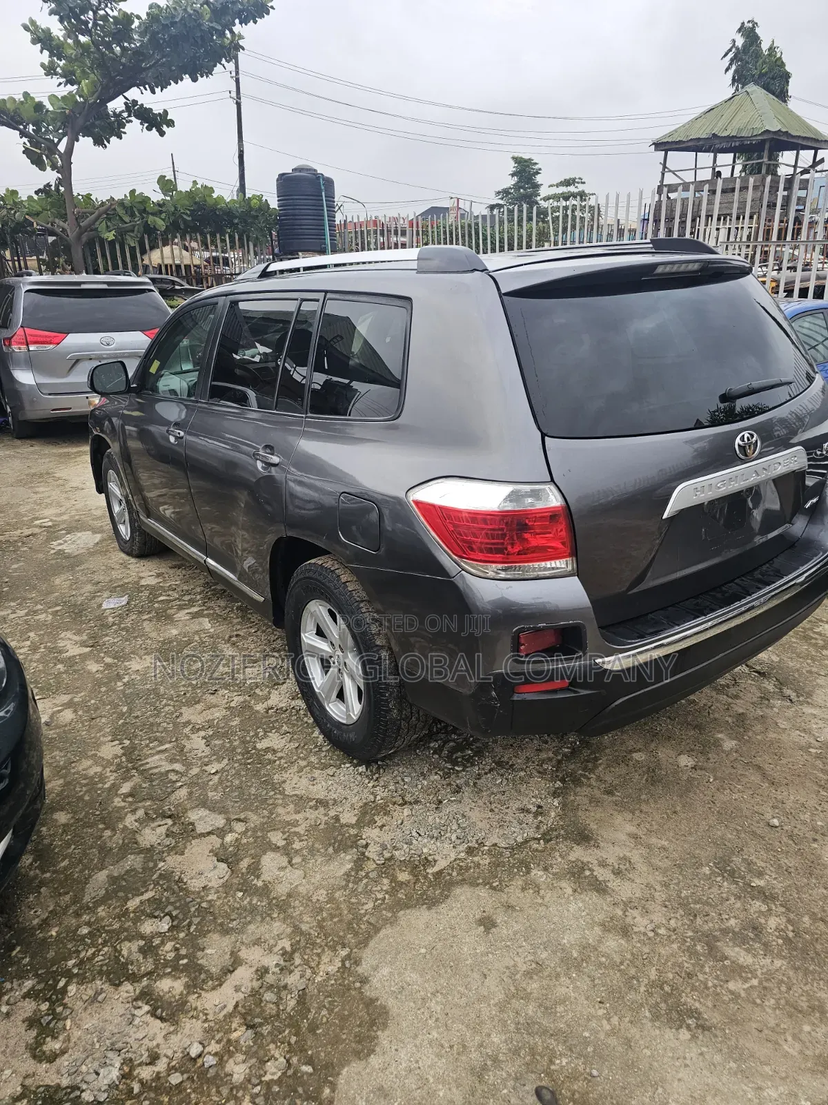 Toyota Highlander 2008 Gray