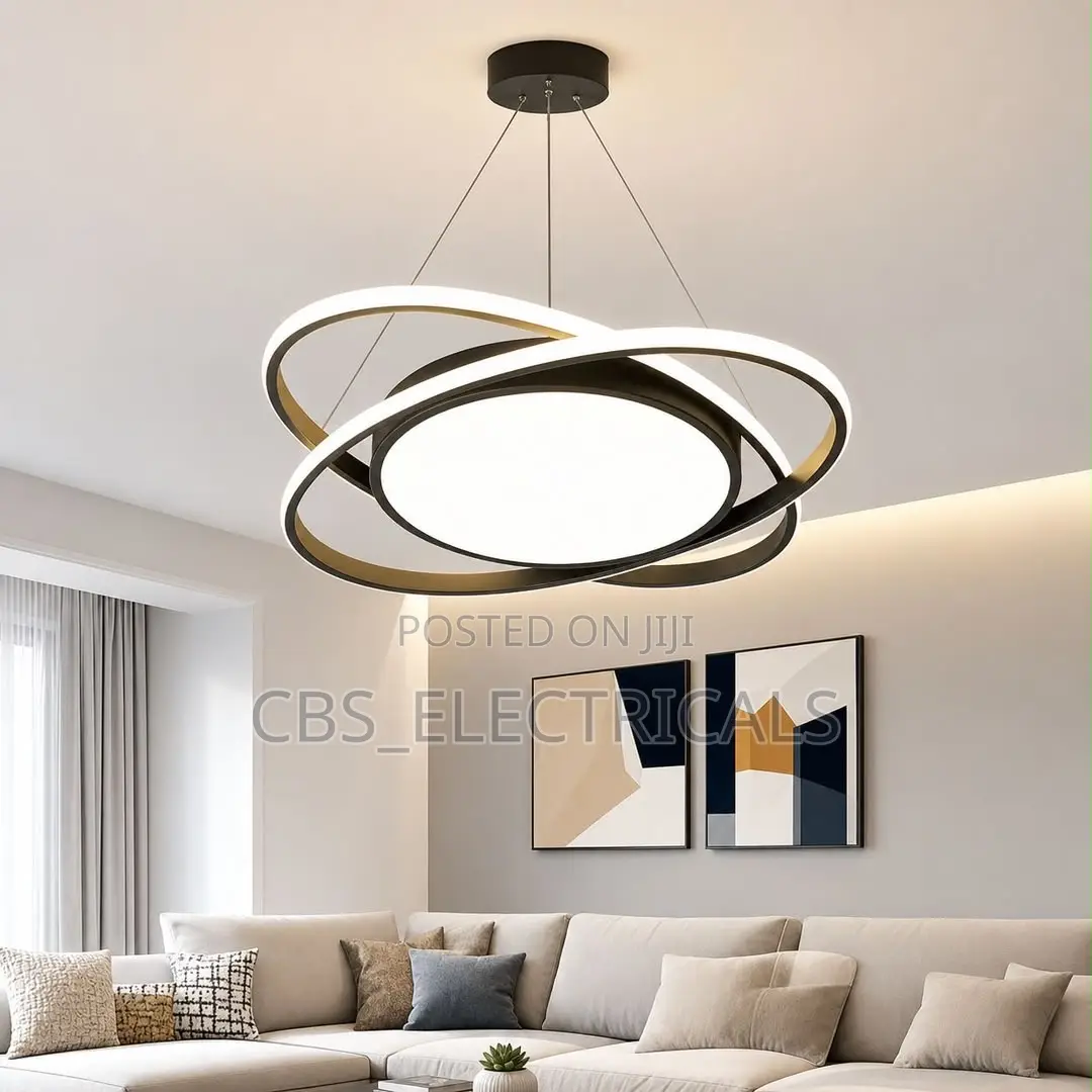 Modern Orbital Pendant Chandelier