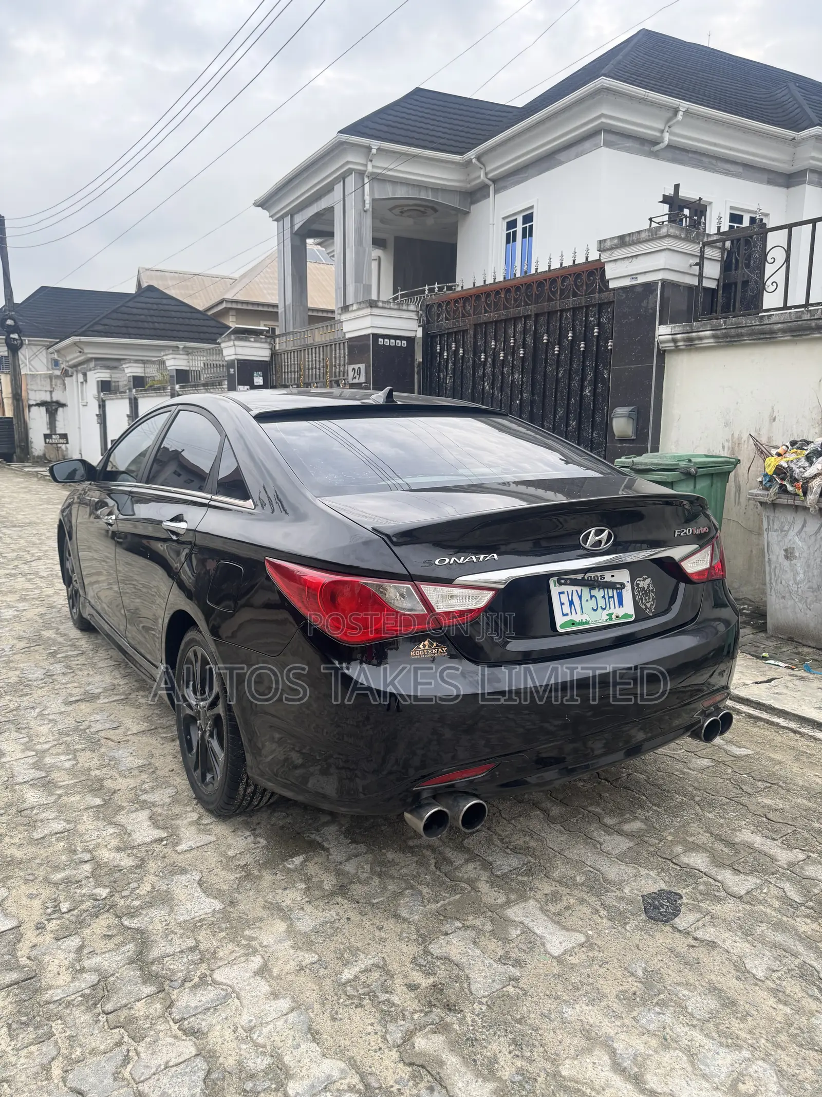 Hyundai Sonata 2012 Black
