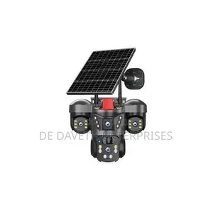 4G Triple Lens Solar Security PTZ Camera