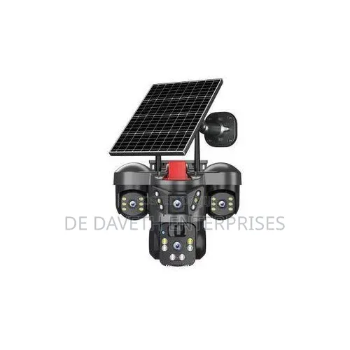 4G Triple Lens Solar Security PTZ Camera
