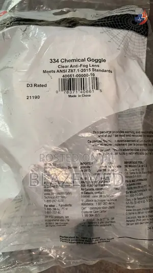 3M Eye Goggles
