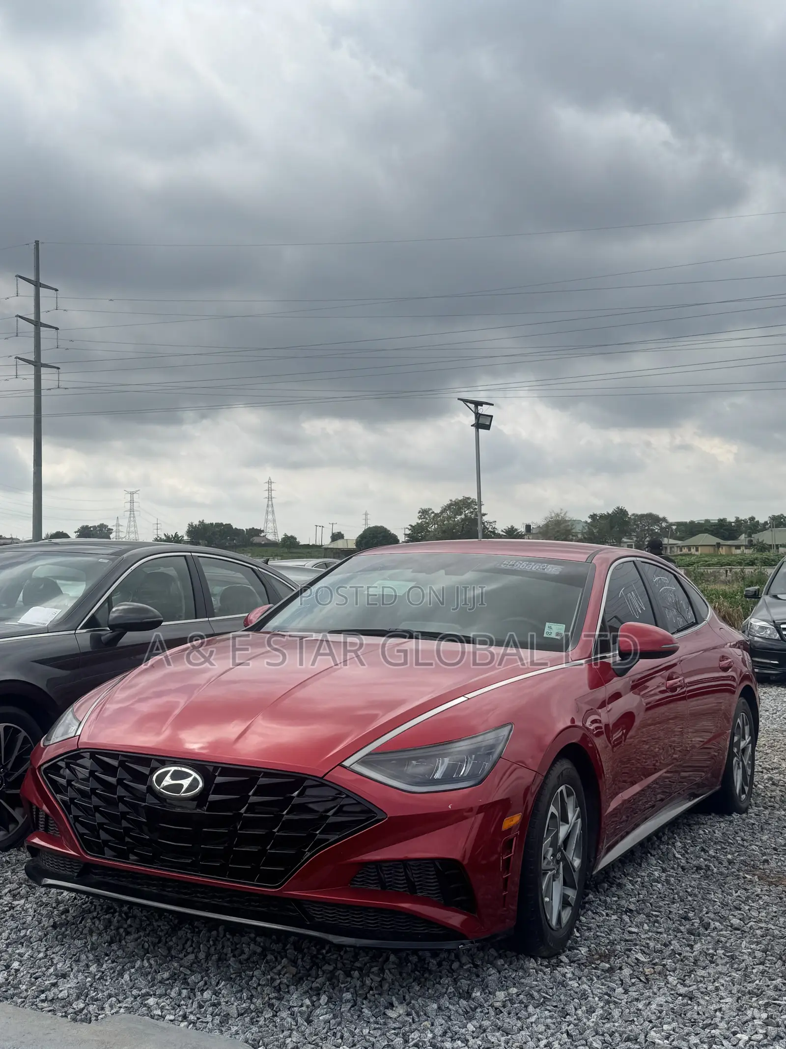 Hyundai Sonata 2021 Red