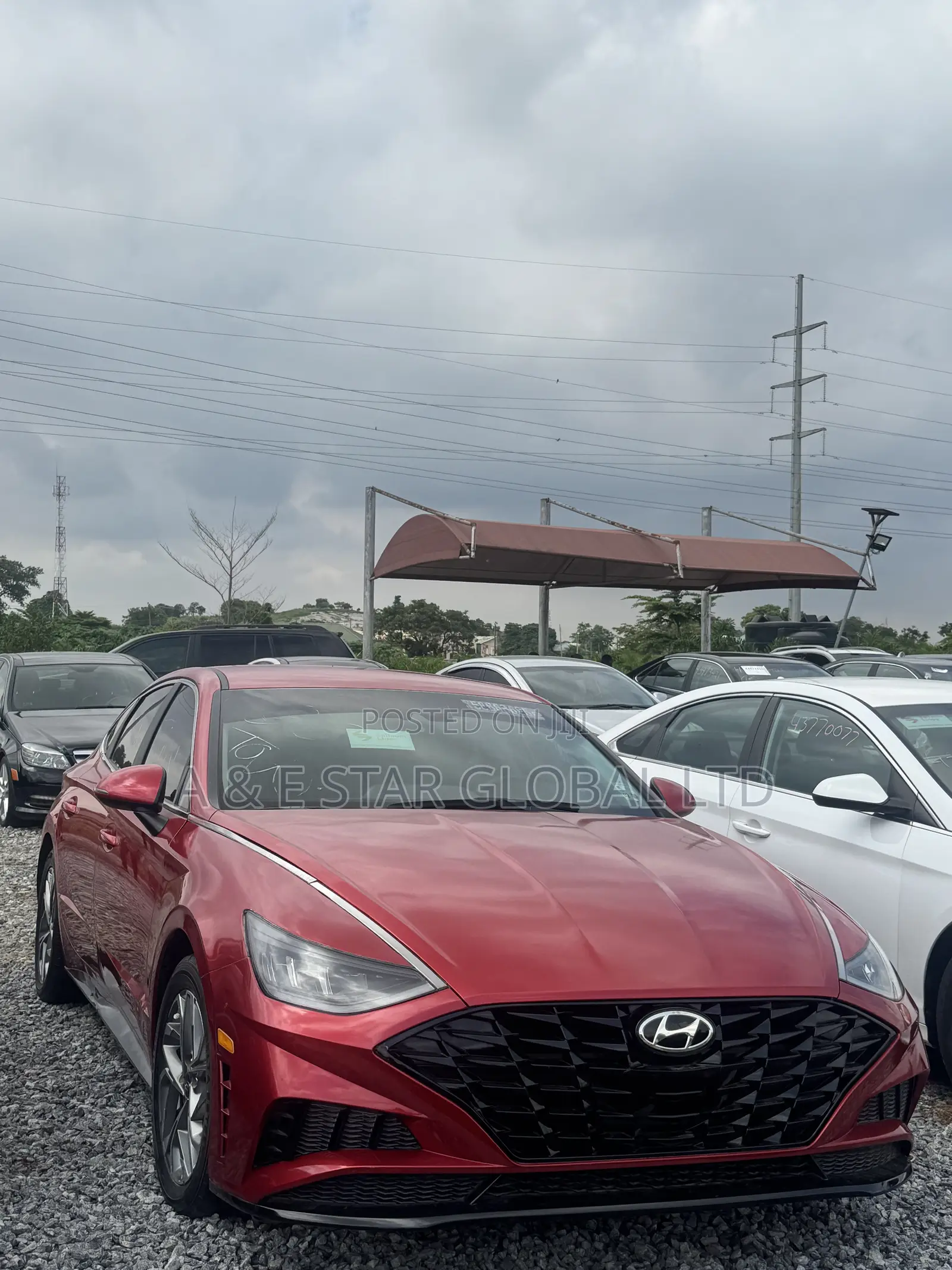 Hyundai Sonata 2021 Red