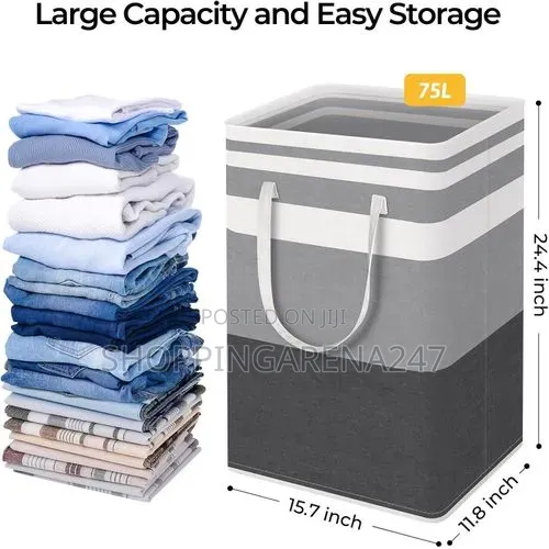 75L Multi-Purpose Waterproof Laundry Storage Basket