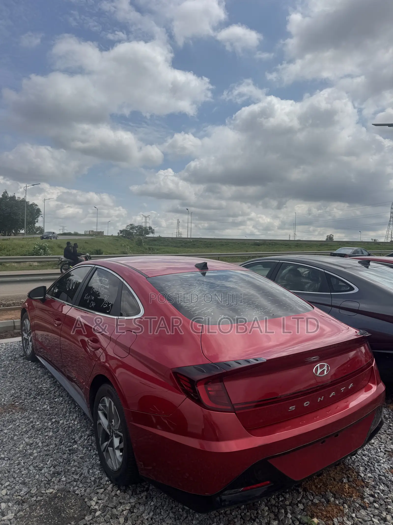 Hyundai Sonata 2021 Red