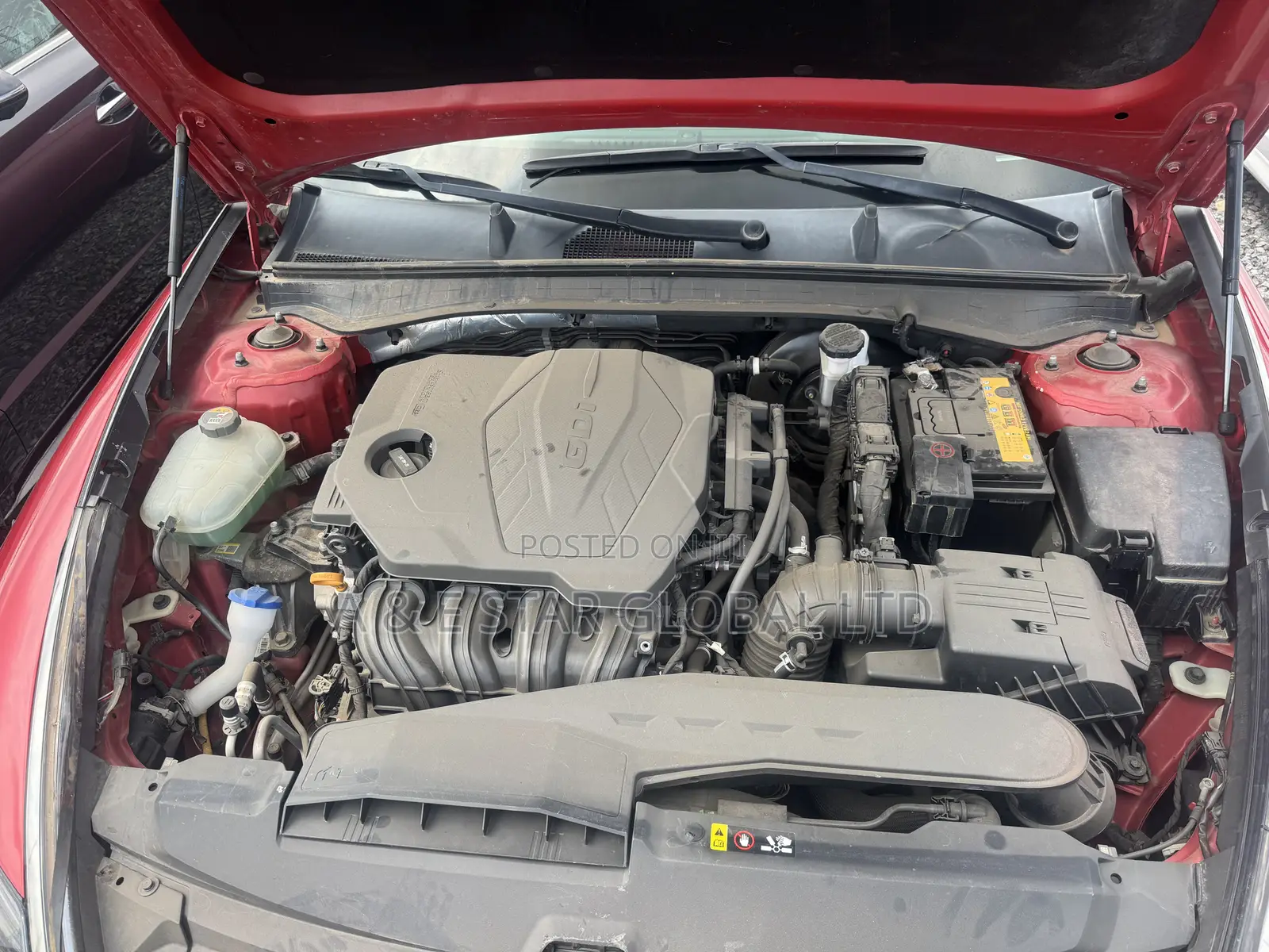 Hyundai Sonata 2021 Red