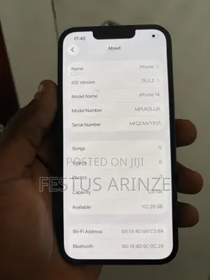Apple iPhone 14 128 GB Black