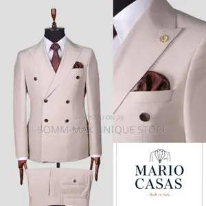 Men Executive Italian Suit Black - Mario Casas