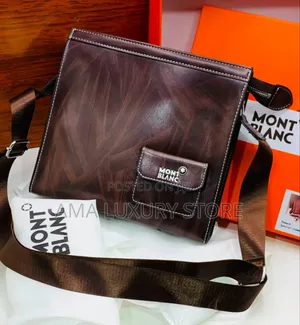 Mont Blanc Luxury Men Crossbody Bag – Stylish, Durable Trendy Design