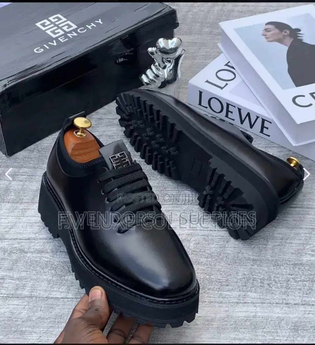 Men Covered Shoes