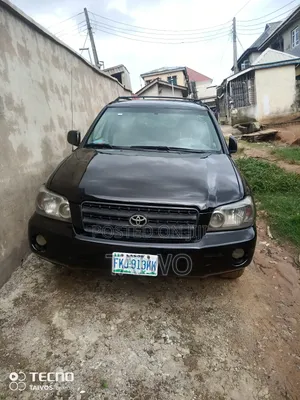 Toyota Highlander V6 2006 Black