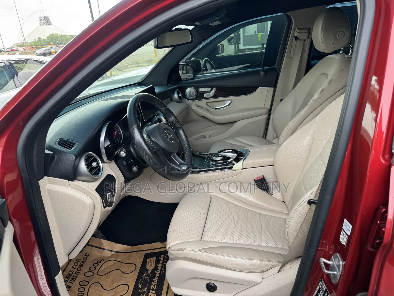 Mercedes-Benz GLC-Class 2017 Red