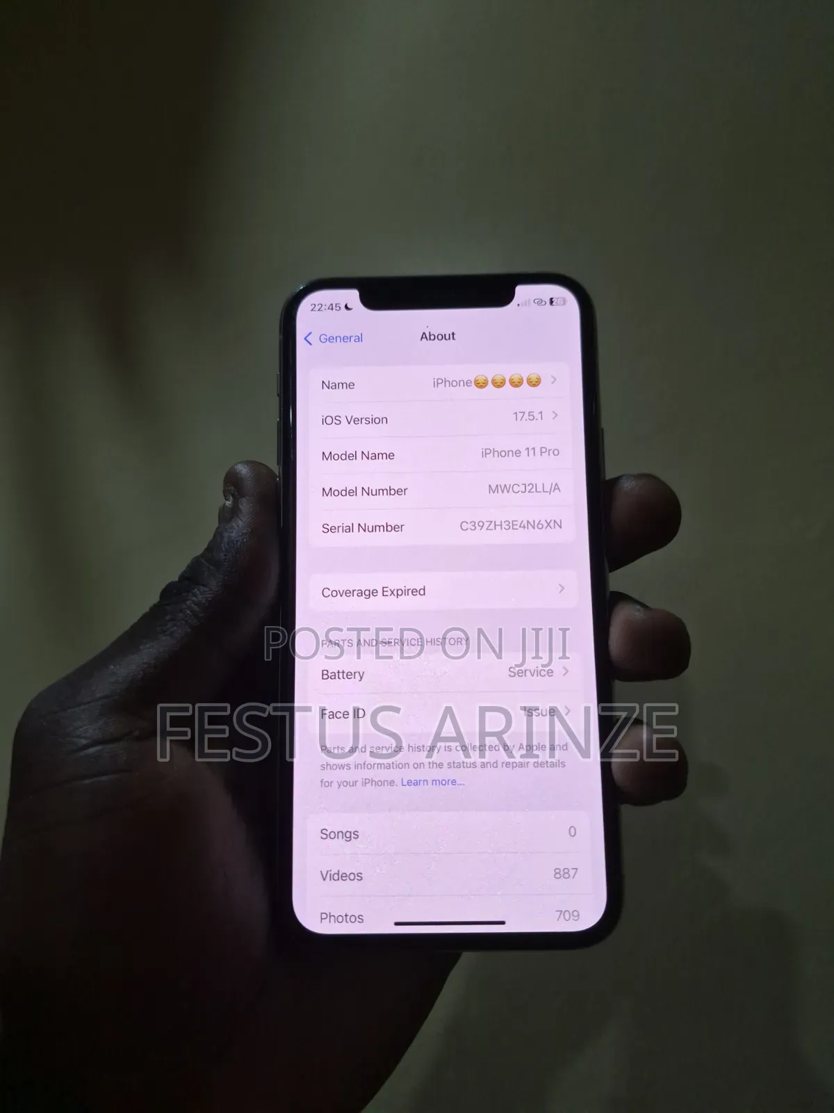 Apple iPhone 11 Pro 64 GB Silver