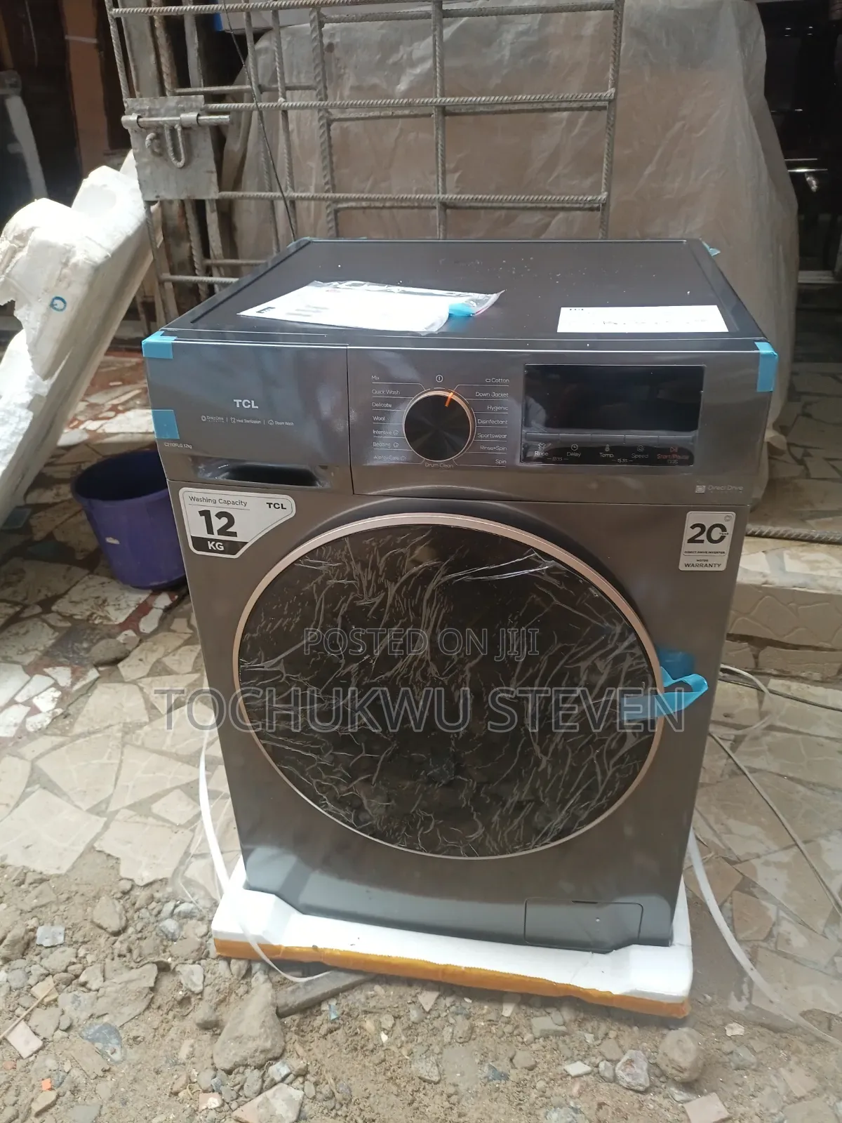TCL 12KG Front Load Automatic Washing Machine