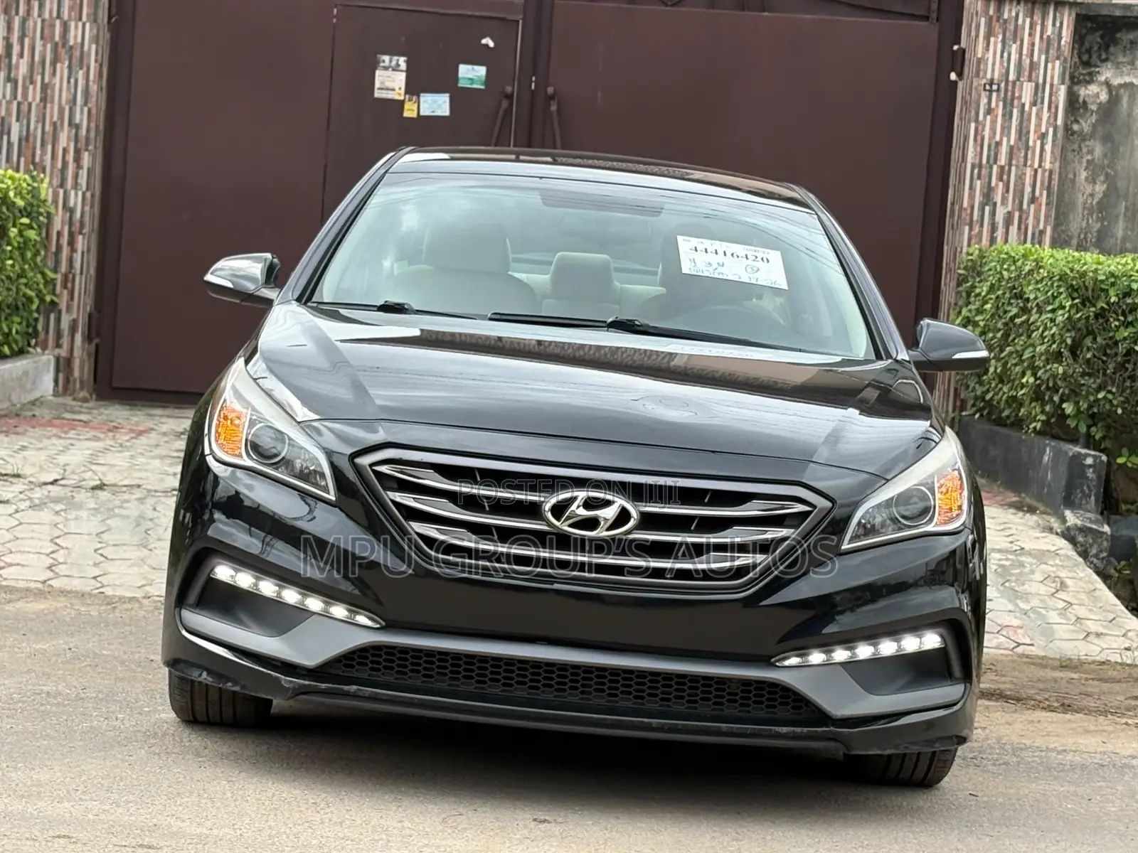 Hyundai Sonata 2015 Black