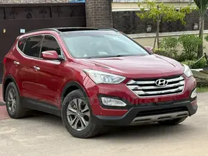 Hyundai Santa Fe 2015 Red