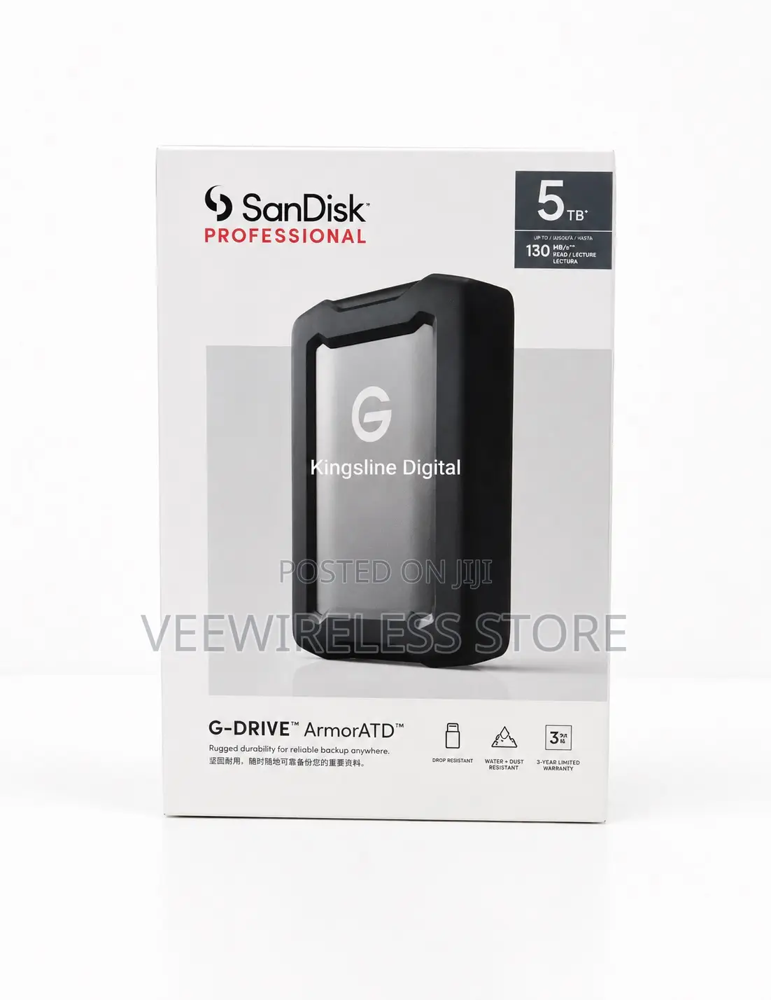 Sandisk Professional 5tb G-Drive Armoratd