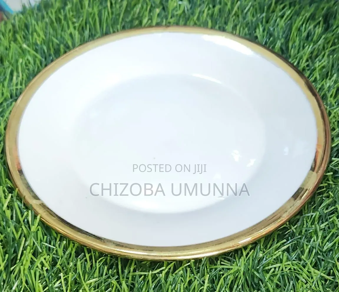 Gold Flat Plate