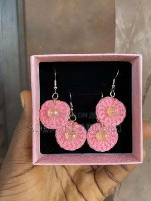 Crochet Dangling Earrings