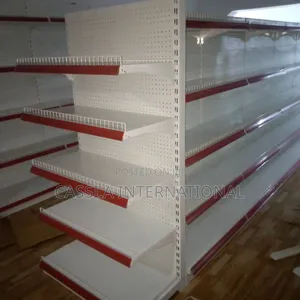 High Quality Supermarket Shelve Double Sided and Single Sided