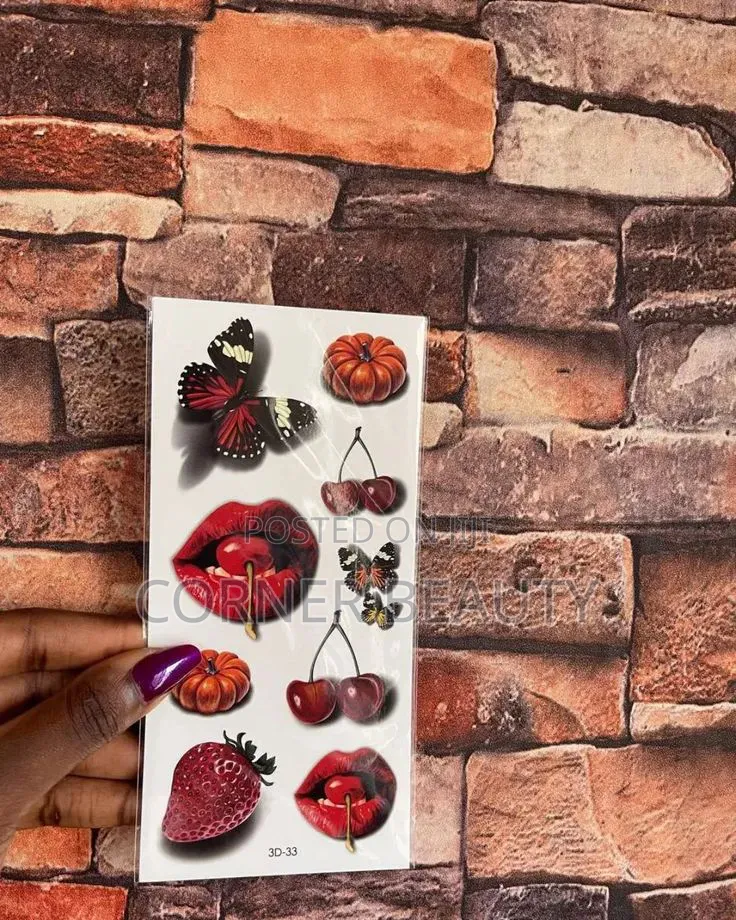 Temporal Tattoo Sticker