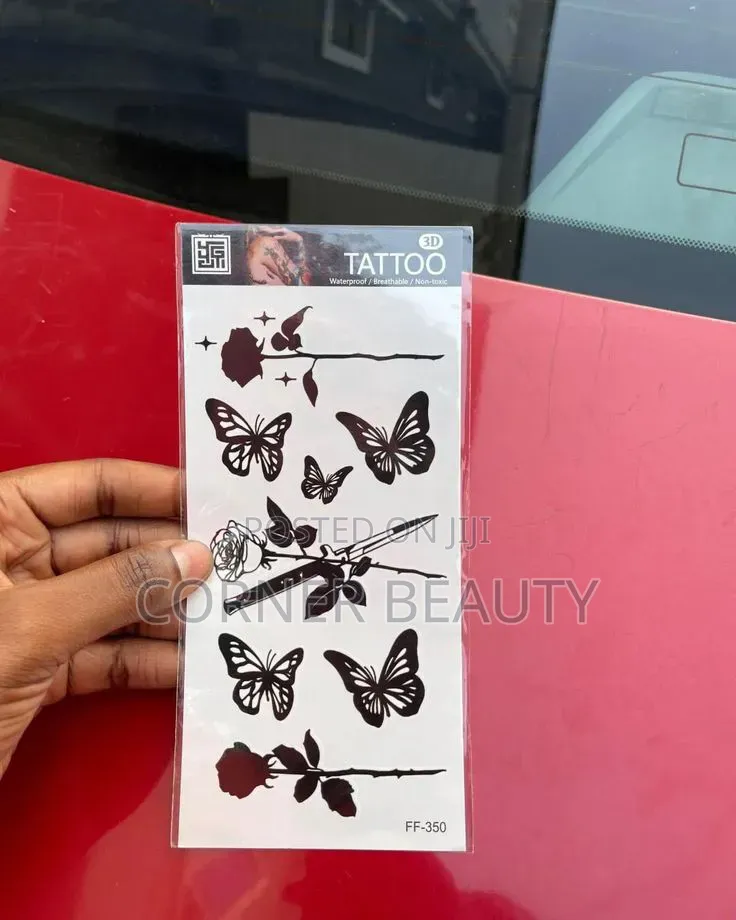 Temporal Tattoo Sticker