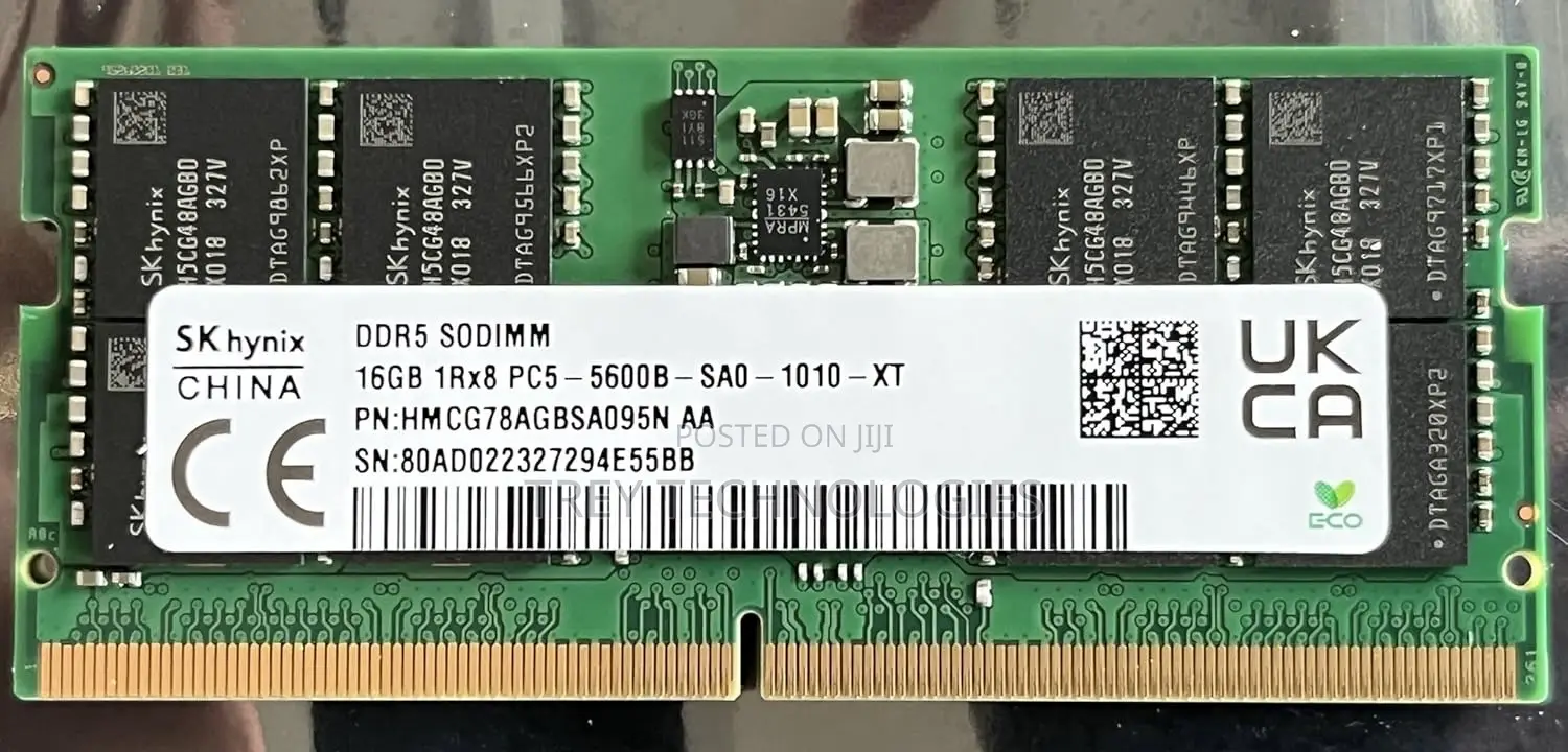 Sk Hynix Ddr5 Sodimm 16gb Ram