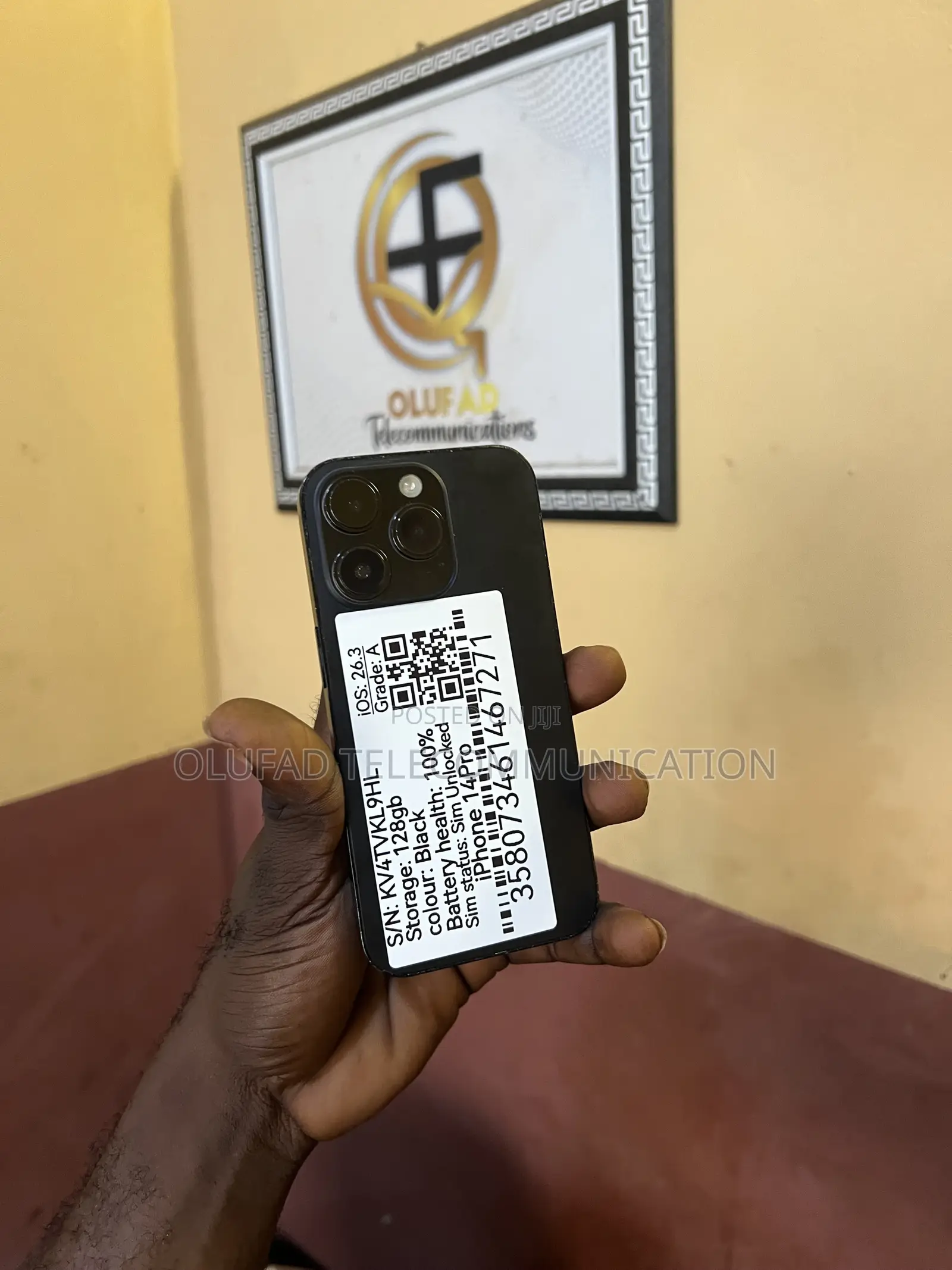 Apple iPhone 14 Pro 128 GB Black