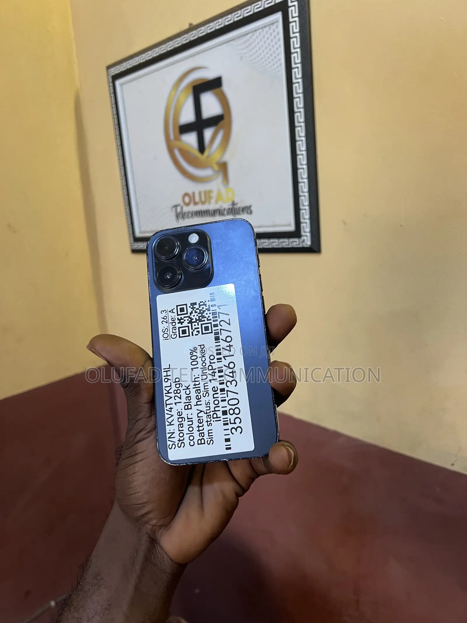 Apple iPhone 14 Pro 128 GB Black