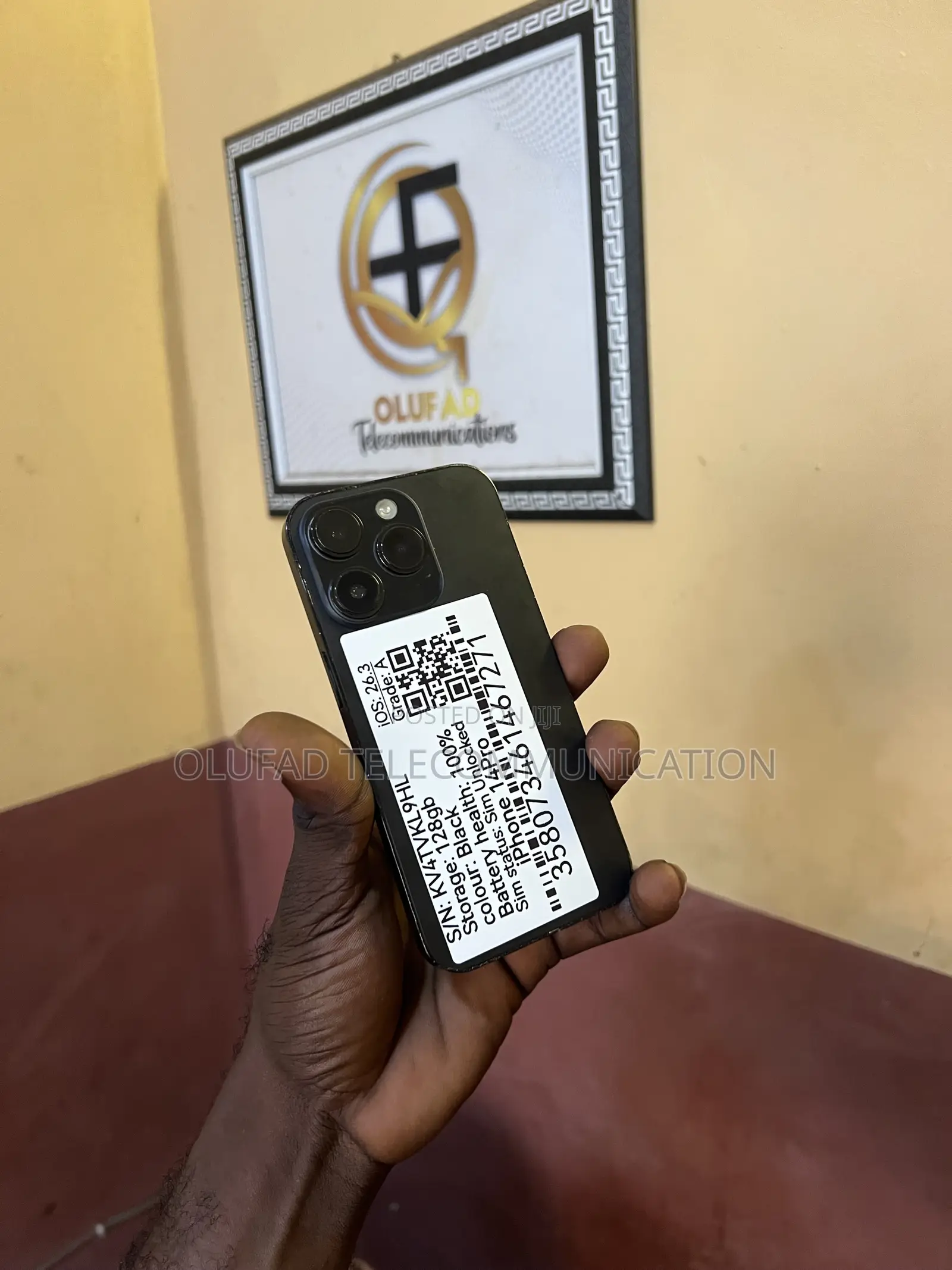 Apple iPhone 14 Pro 128 GB Black