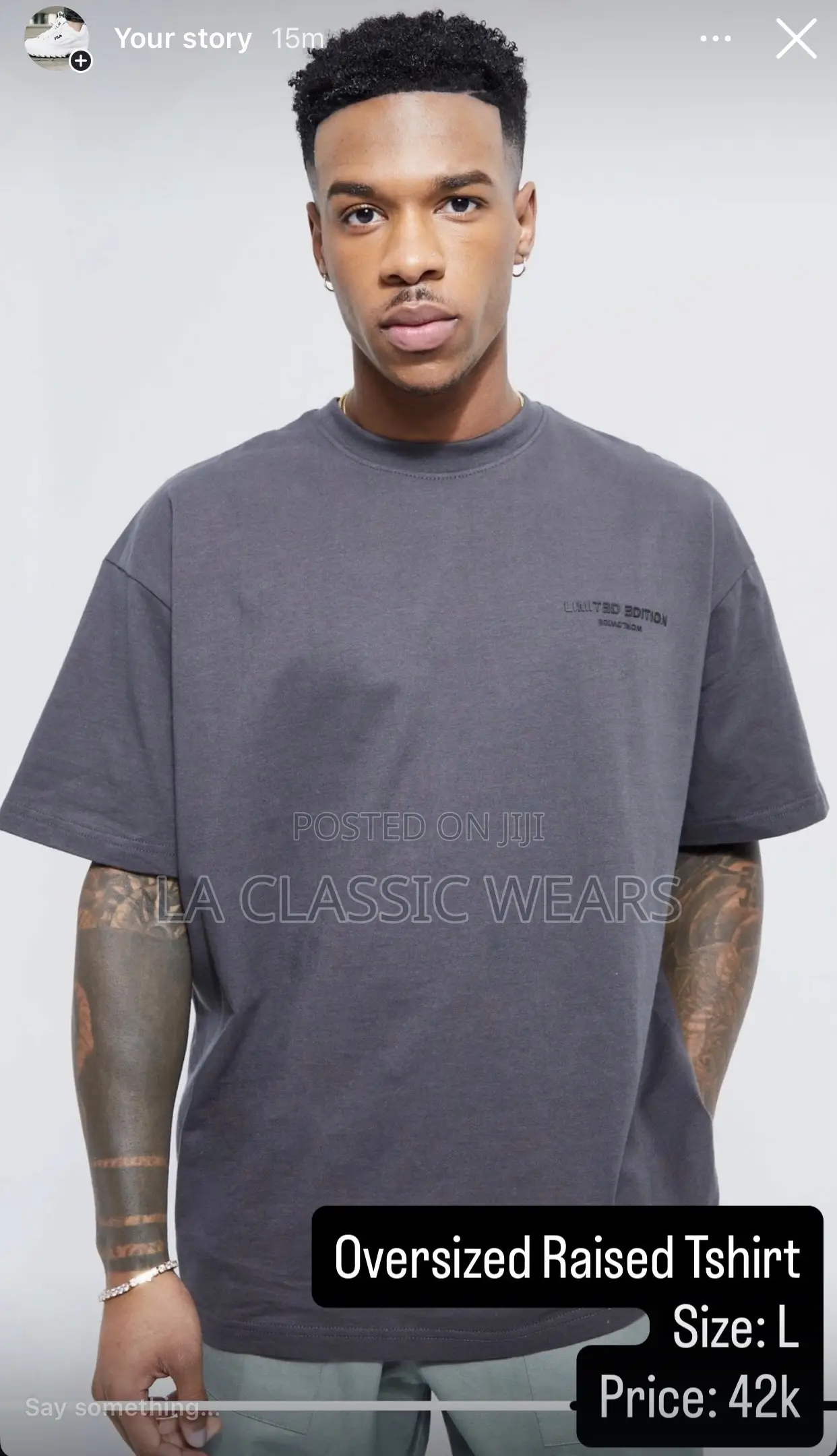 ASOS Oversized Raised Shirt