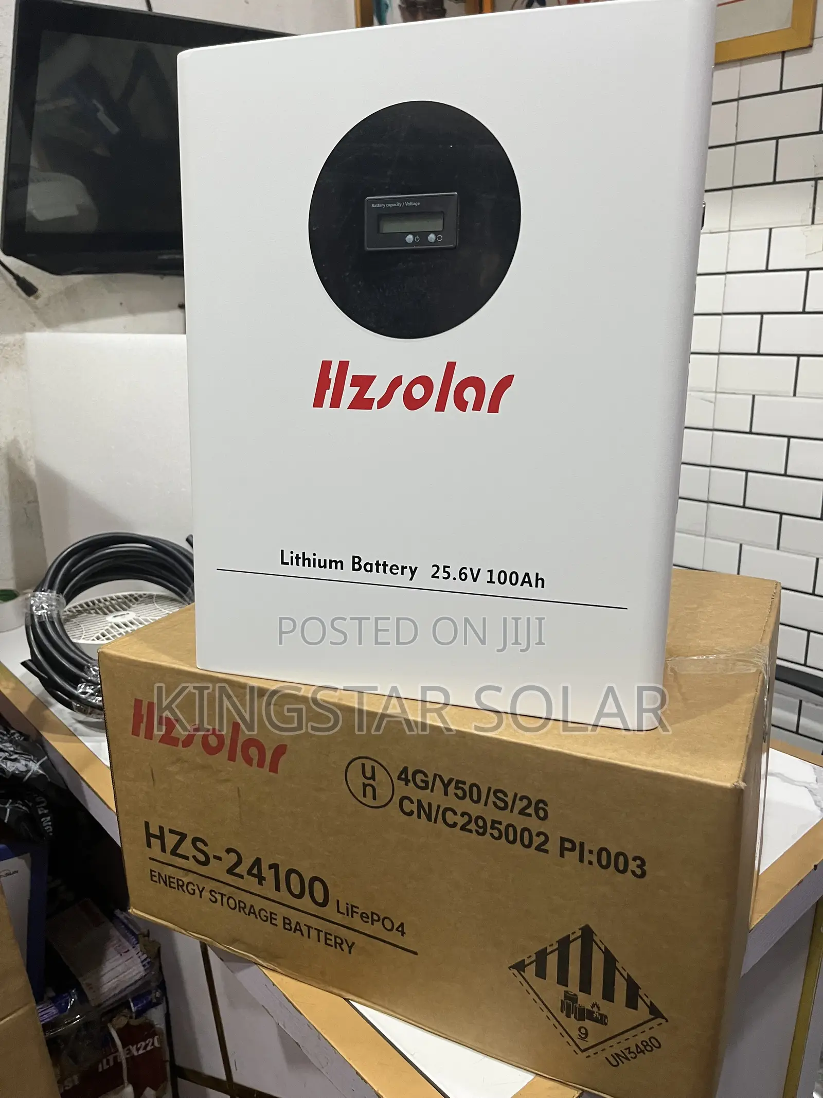 HzSolar 2.5Kwh 24V Lithium Battery
