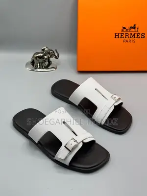 Hermès Buckle Palm Slippers | Premium Luxury Comfort