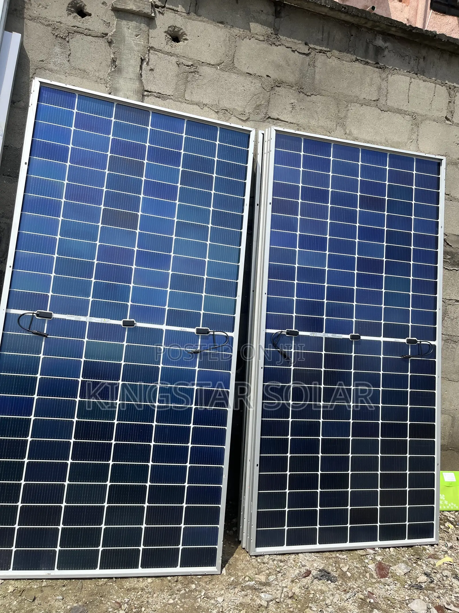 650w Jinko Bifacial Solar Panels