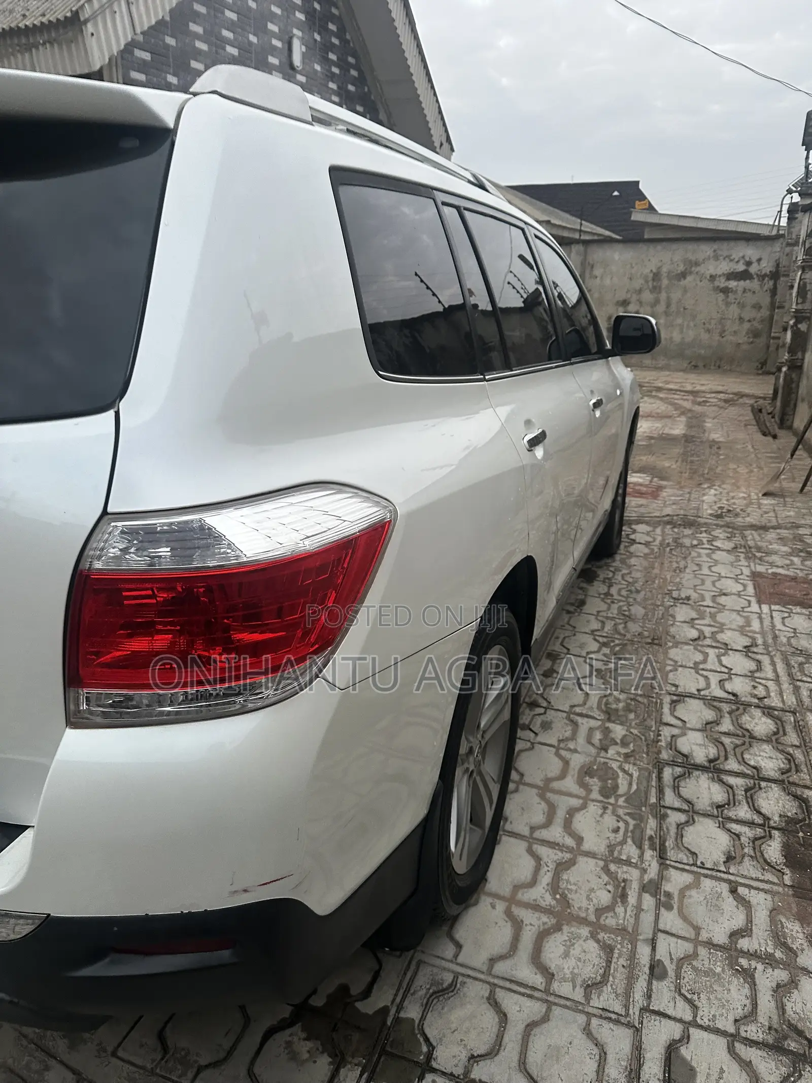 Toyota Highlander Limited 3.5L 2WD 2013 Off white