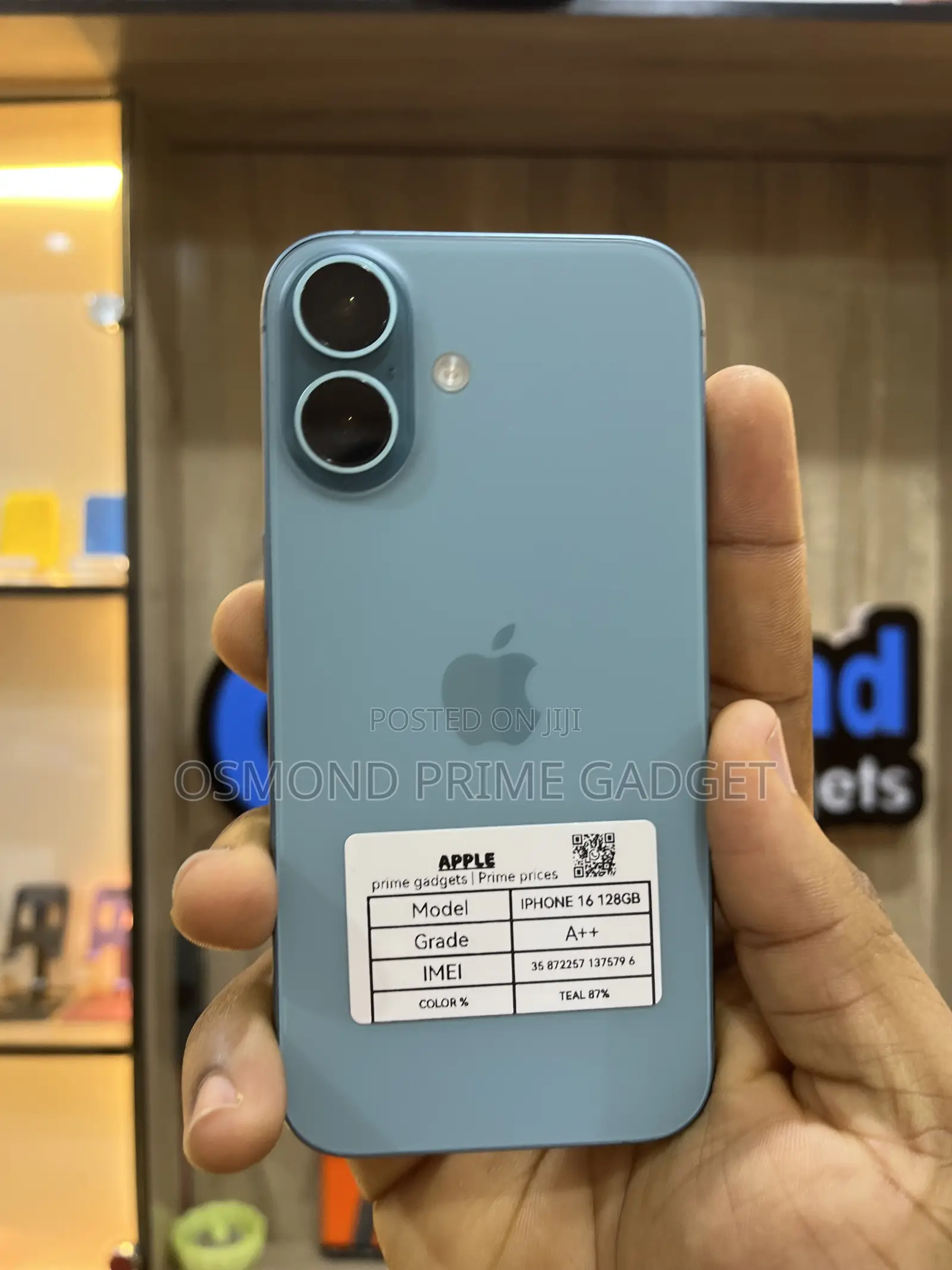 Apple iPhone 16 128 GB Blue