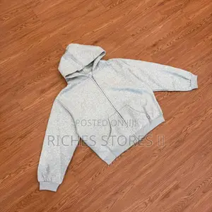Original Zipper Hoodies in Gray Colorway