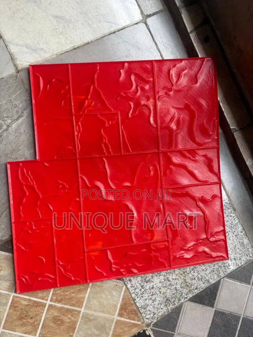 Stamp Mat Used for Creating Textured Pattern on Concrete Surfaces