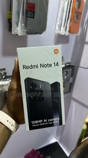 New Xiaomi Redmi Note 14 4G 256 GB Black