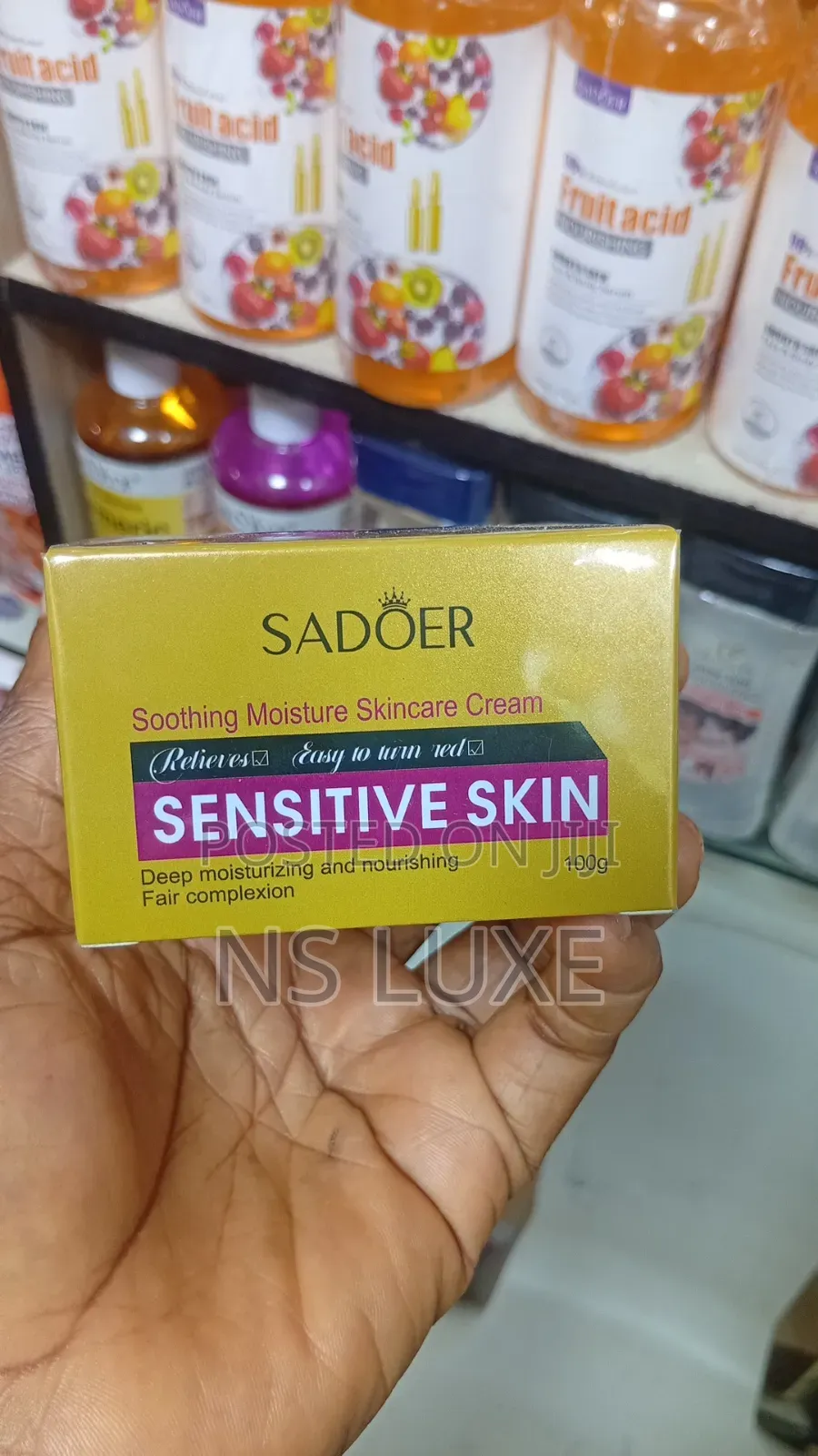 Sadoer Body Serum, Moisture Cream, Sunscreen 8500 Each