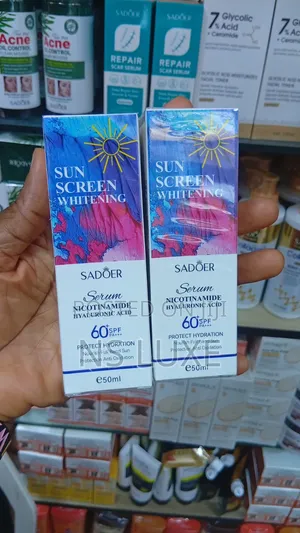 Sadoer Body Serum, Moisture Cream, Sunscreen 8500 Each