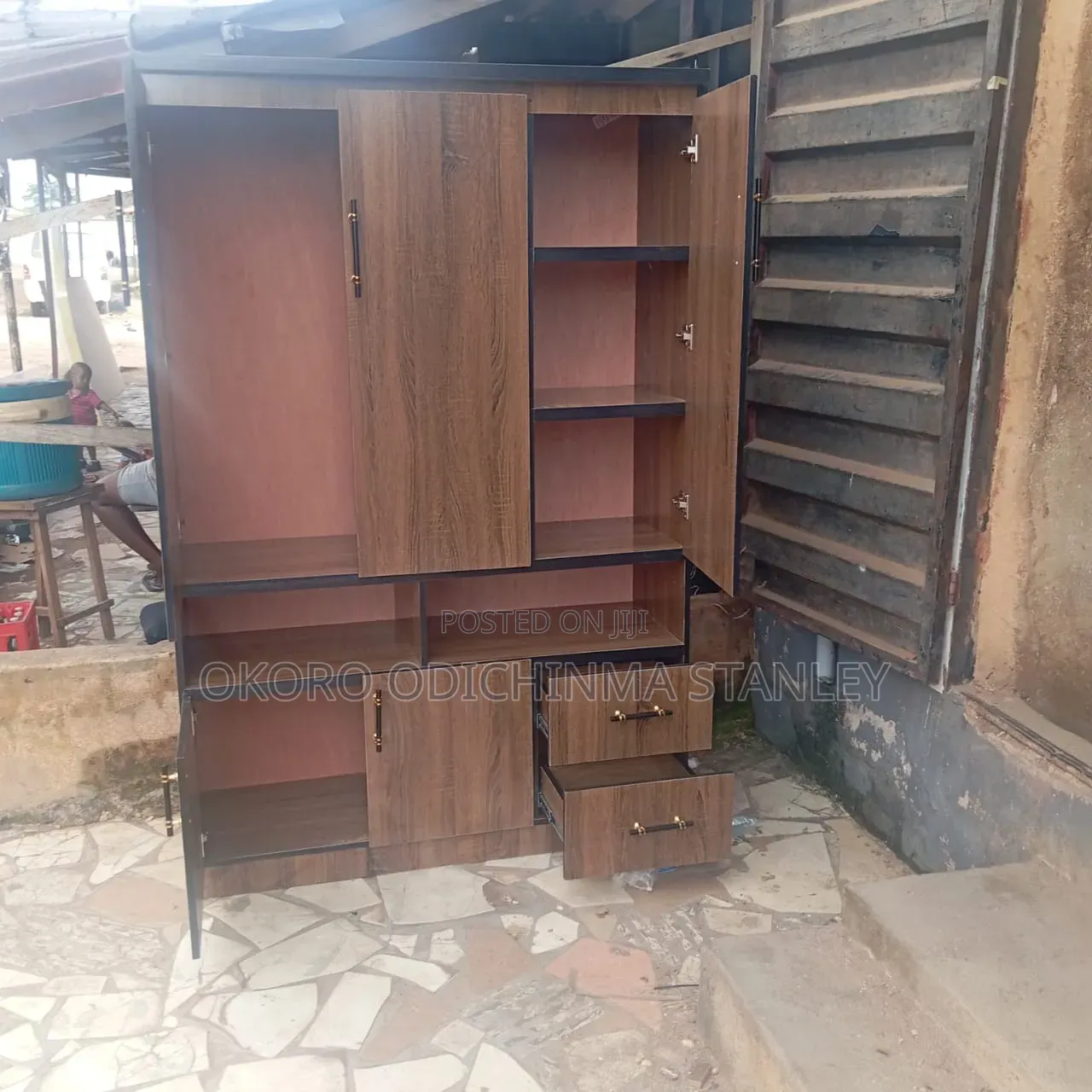 4by6 Wardrobe With Shelves