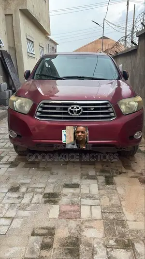 Toyota Highlander Sport 2009 Red