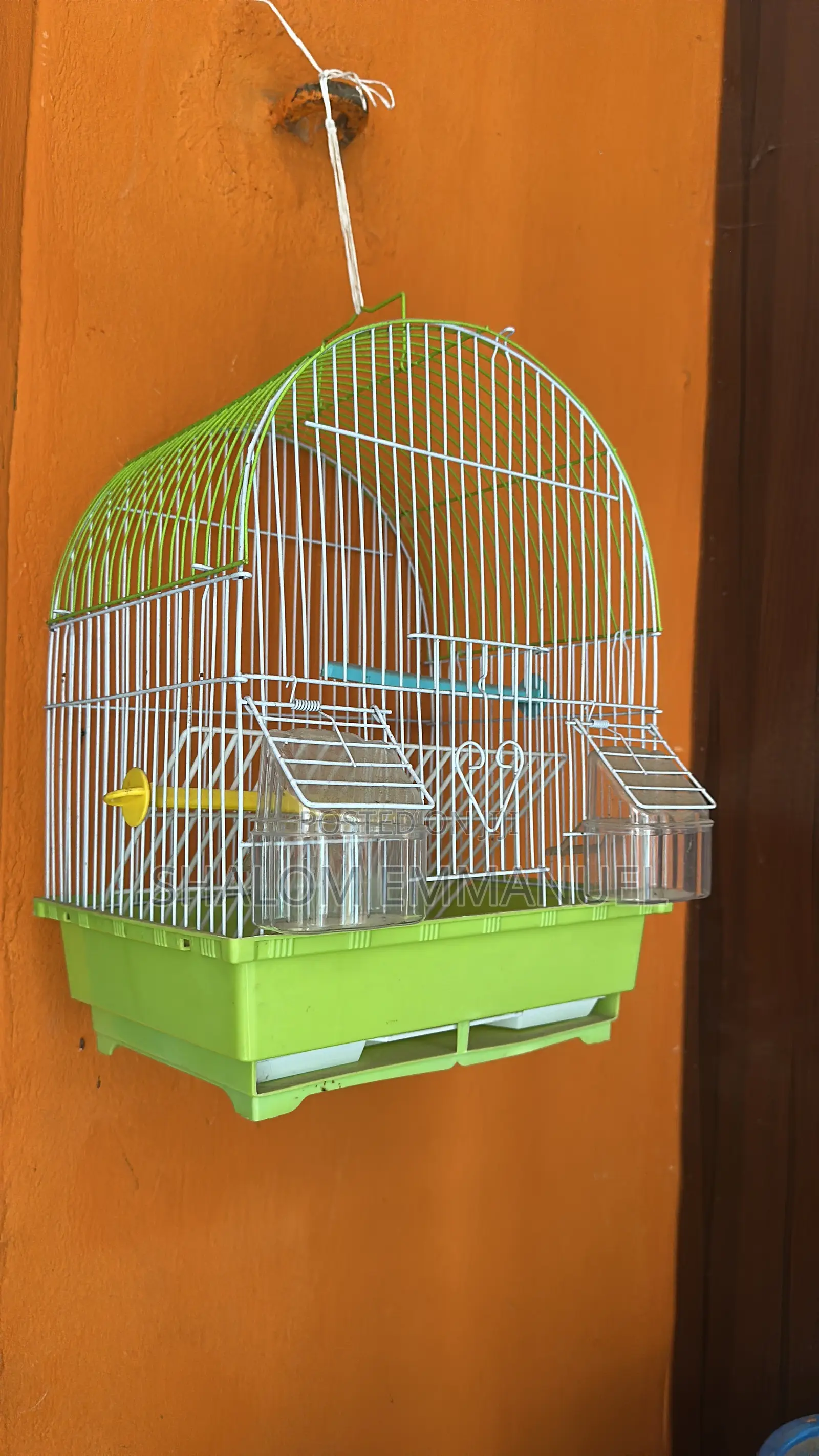 Bird Cage for Parrots Small Birds – Durable Spacious