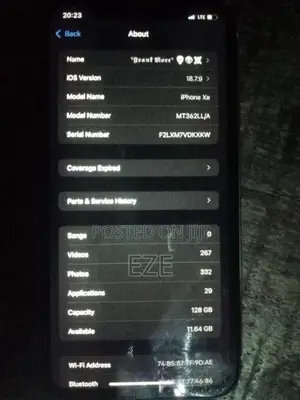 Apple iPhone XR 128 GB White