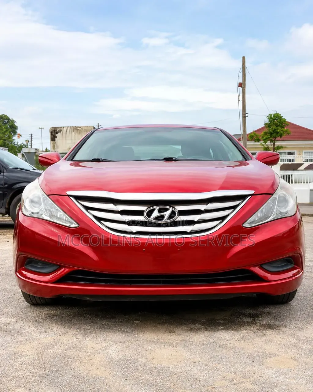 Hyundai Sonata 2012 Red